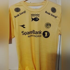 Yellow SpareBank Nord-Norge Sports Jersey Diadora